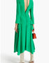 Victoria Beckham Midikleid aus Crêpe de Chine aus Seide